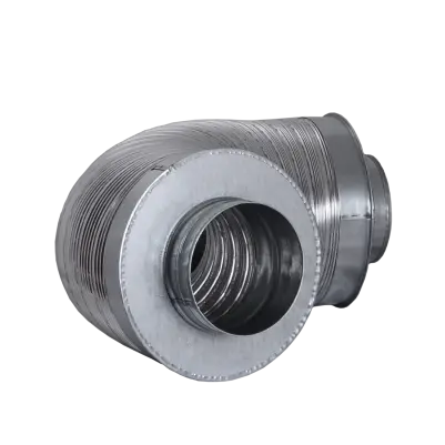 Photo of product
            Flexible Schalldämpfer mit Ummantelung aus aluminiumbeschichtetem Polyestergewebe