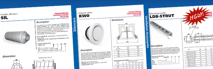 Der neue technische Katalog ALNOR 3.3 in der englischen Sprache