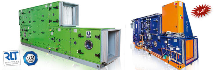 Luftklimageräte der Firma Mandik 