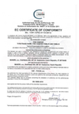 Zertifikat der Leistungsbeständigkeit - Brandschutzklappe CFDM & CFDM-V