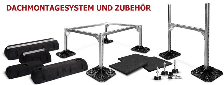 Dachstützen und Zubehör