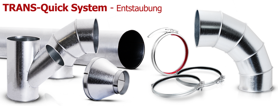 Industrielle Entstaubung - TRANS-Quick Baukastensystem