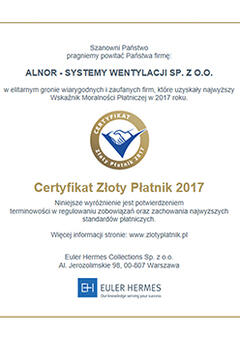 Gold-Zahler-Zertifikat 2017