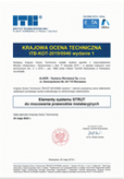 Krajowa Ocena Techniczna ITB-KOT-2021/1579 wydanie 2