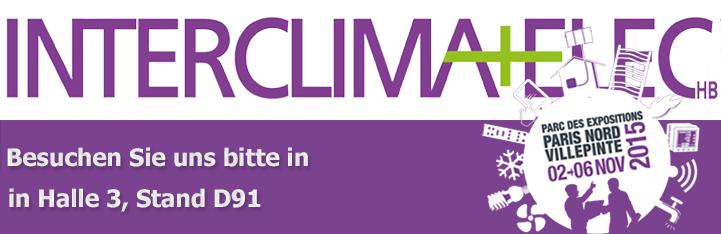 Meet us at INTERCLIMA 2015