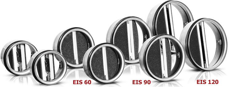 Kleine Runde Brandschutzklappen EI120S