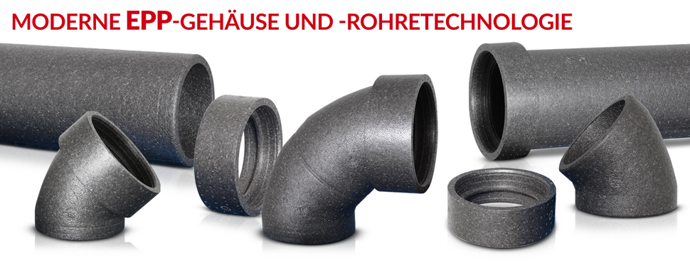 Rohr und Formteile aus EPP