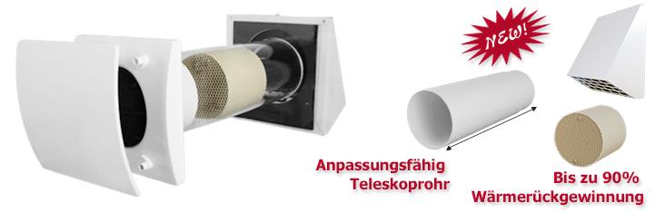 NEU - Wärmetauscher in der Wand