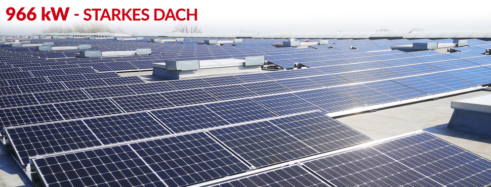 966kW - Starkes Dach